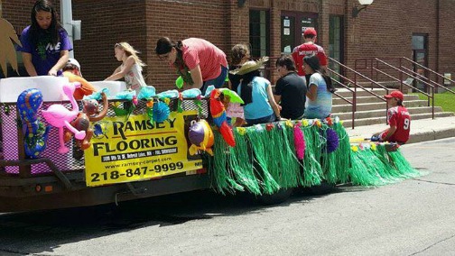 Ramsey Flooring Water Carnival Float
