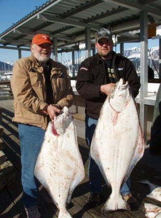 Ramseys - father and son - fishing in Alaska